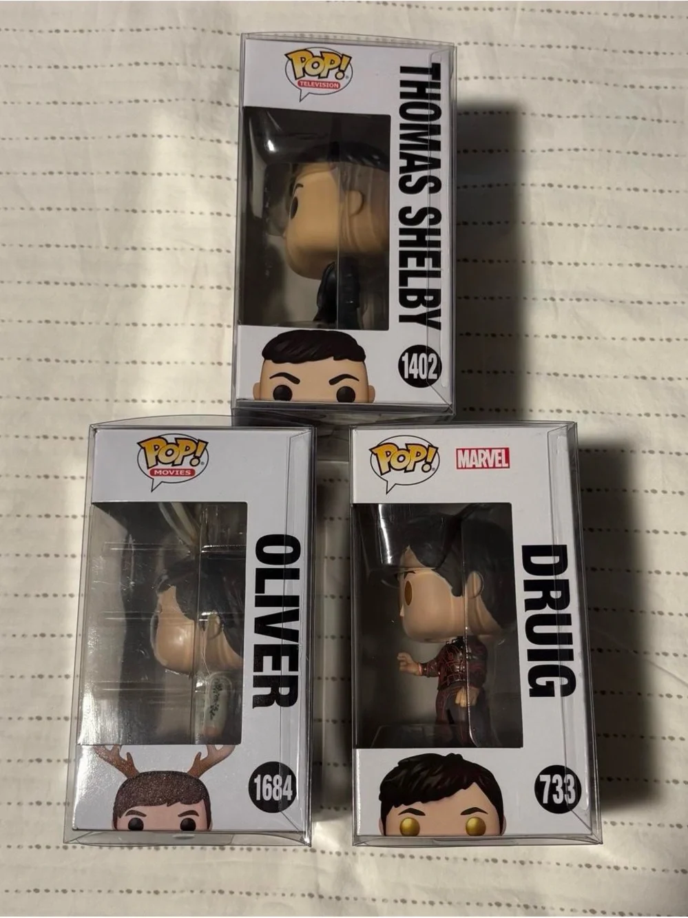 Funko Thomas Shelby CHASE Peaky Blinders Saltburn Oliver Eternals Druig Cillian